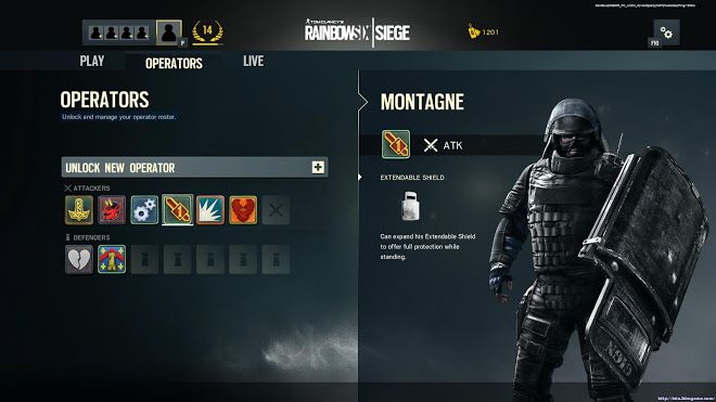 虹彩六號 圍攻行動 (Tom Clancy's Rainbow Six Siege) 兵種介紹