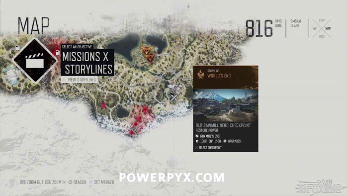 往日不再 (Days Gone) 全NERO情報位置與收集攻略