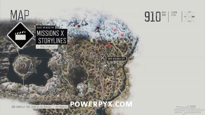 往日不再 (Days Gone) 全NERO情報位置與收集攻略