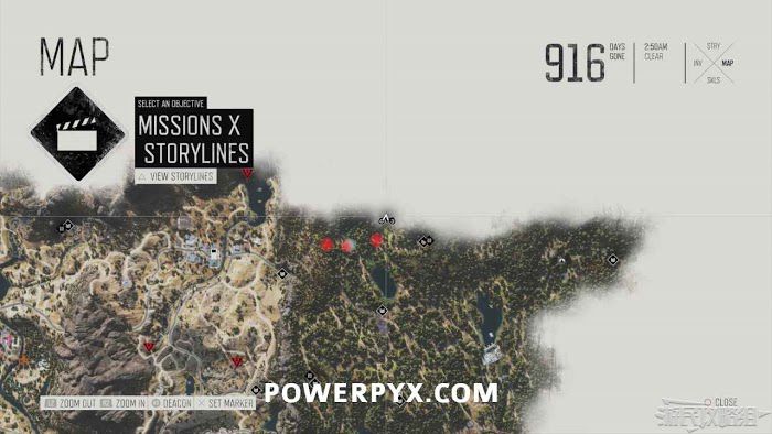 往日不再 (Days Gone) 全NERO情報位置與收集攻略