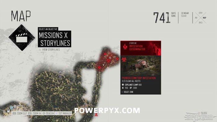 往日不再 (Days Gone) 全感染區與巢穴位置詳解