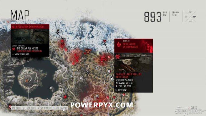 往日不再 (Days Gone) 全感染區與巢穴位置詳解