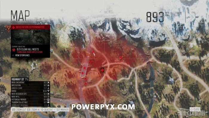 往日不再 (Days Gone) 全感染區與巢穴位置詳解