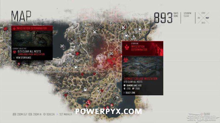 往日不再 (Days Gone) 全感染區與巢穴位置詳解