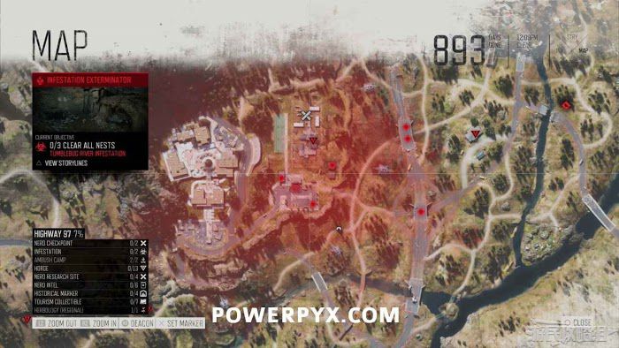 往日不再 (Days Gone) 全感染區與巢穴位置詳解