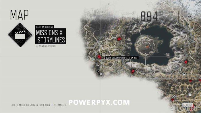 往日不再 (Days Gone) 全感染區與巢穴位置詳解