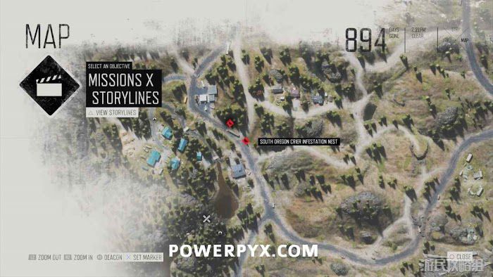 往日不再 (Days Gone) 全感染區與巢穴位置詳解