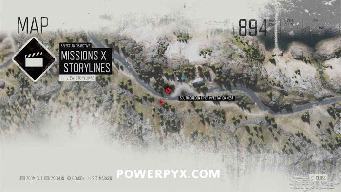 往日不再 (Days Gone) 全感染區與巢穴位置詳解