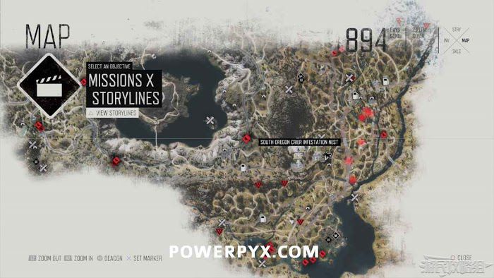 往日不再 (Days Gone) 全感染區與巢穴位置詳解