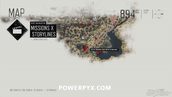 往日不再 (Days Gone) 全感染區與巢穴位置詳解