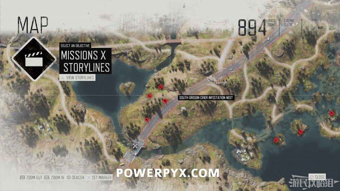 往日不再 (Days Gone) 全感染區與巢穴位置詳解