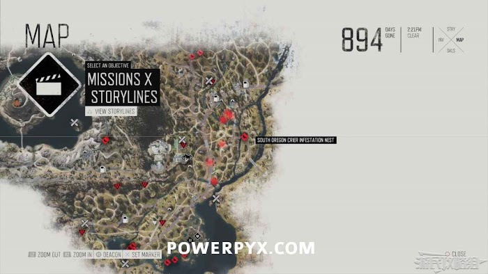 往日不再 (Days Gone) 全感染區與巢穴位置詳解