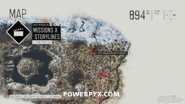 往日不再 (Days Gone) 全感染區與巢穴位置詳解