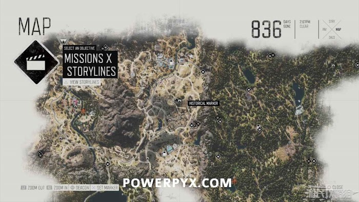 往日不再 (Days Gone) 全歷史地標位置分享