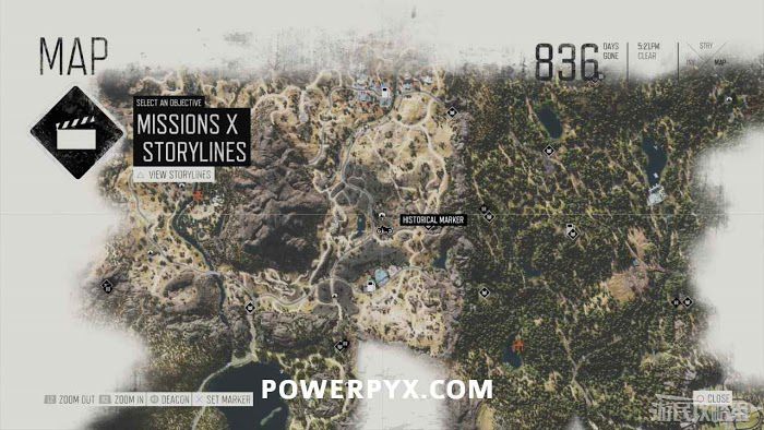 往日不再 (Days Gone) 全歷史地標位置分享
