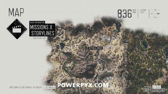往日不再 (Days Gone) 全歷史地標位置分享