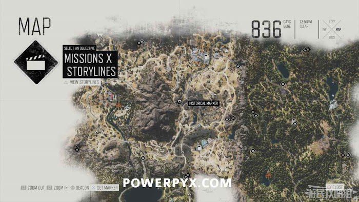 往日不再 (Days Gone) 全歷史地標位置分享