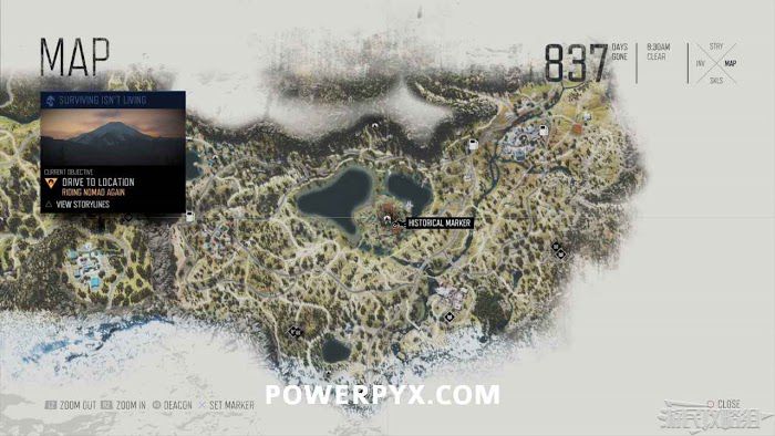 往日不再 (Days Gone) 全歷史地標位置分享