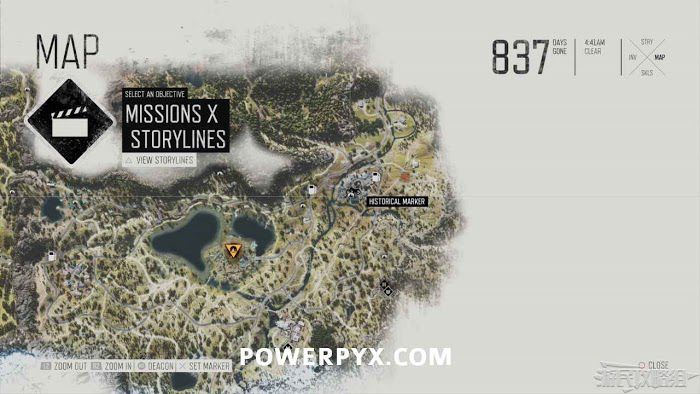 往日不再 (Days Gone) 全歷史地標位置分享