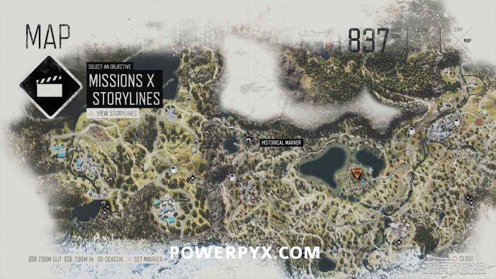 往日不再 (Days Gone) 全歷史地標位置分享