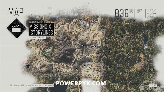 往日不再 (Days Gone) 全歷史地標位置分享
