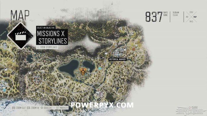 往日不再 (Days Gone) 全歷史地標位置分享