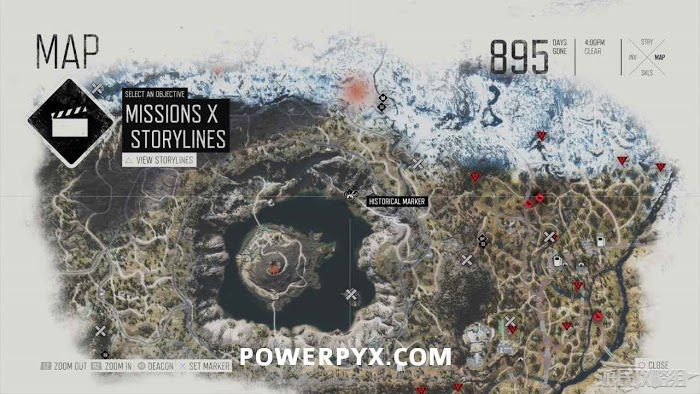 往日不再 (Days Gone) 全歷史地標位置分享