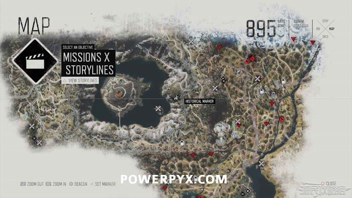 往日不再 (Days Gone) 全歷史地標位置分享
