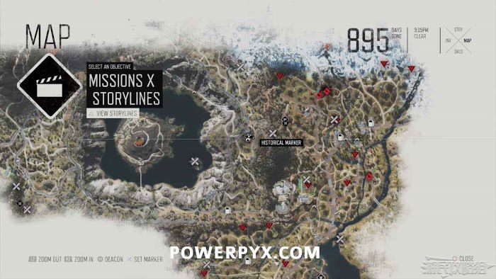 往日不再 (Days Gone) 全歷史地標位置分享