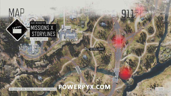 往日不再 (Days Gone) 全歷史地標位置分享
