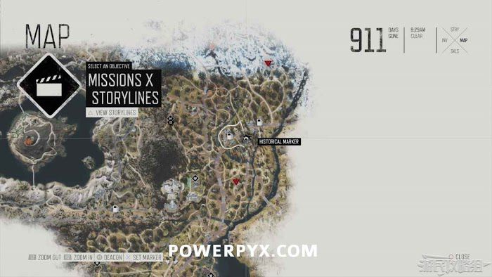 往日不再 (Days Gone) 全歷史地標位置分享