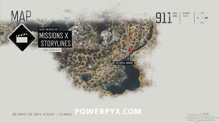 往日不再 (Days Gone) 全歷史地標位置分享