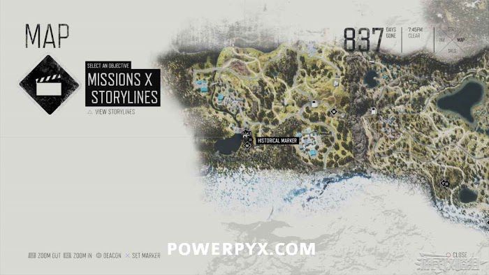 往日不再 (Days Gone) 全歷史地標位置分享