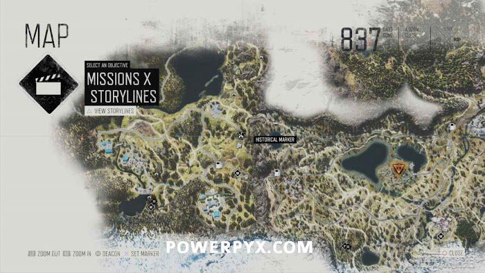 往日不再 (Days Gone) 全歷史地標位置分享