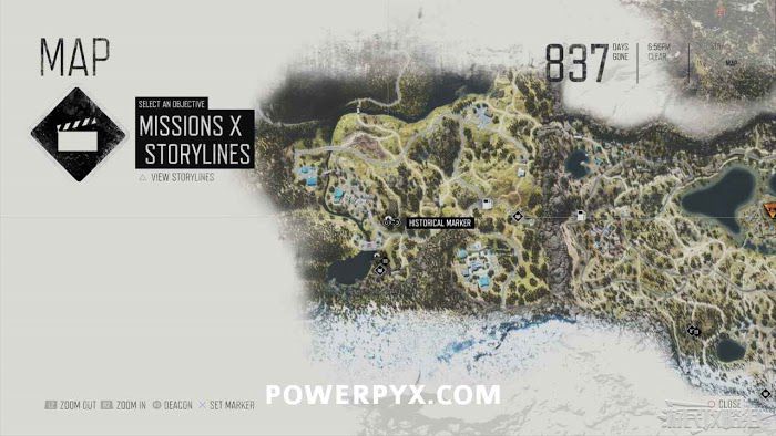 往日不再 (Days Gone) 全歷史地標位置分享