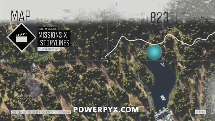 往日不再 (Days Gone) 全藥草收集點與地圖示意