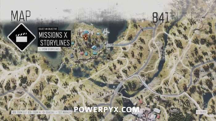往日不再 (Days Gone) 全藥草收集點與地圖示意