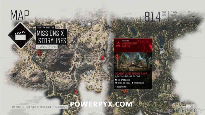 往日不再 (Days Gone) 全埋伏營地避難室位置分享