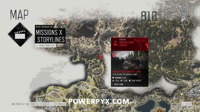往日不再 (Days Gone) 全埋伏營地避難室位置分享