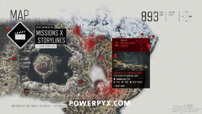 往日不再 (Days Gone) 全埋伏營地避難室位置分享