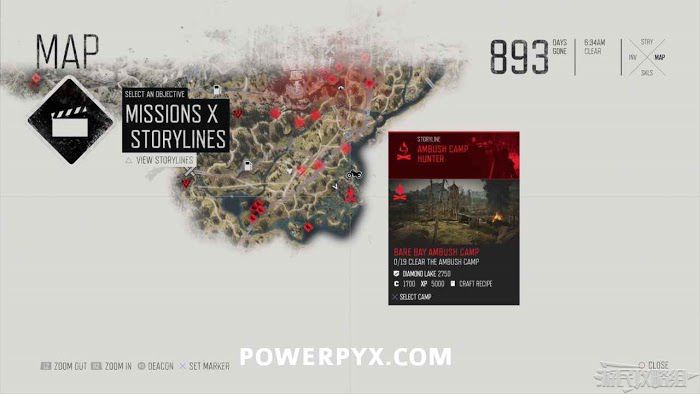 往日不再 (Days Gone) 全埋伏營地避難室位置分享