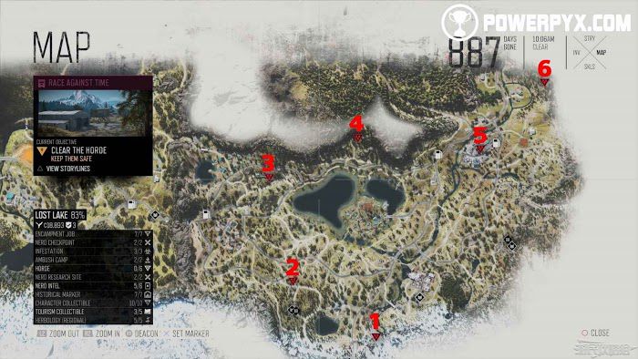 往日不再 (Days Gone) 全暴走潮位置分享