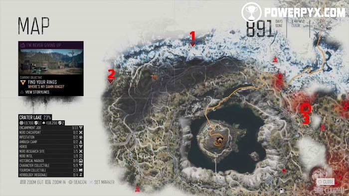 往日不再 (Days Gone) 全暴走潮位置分享