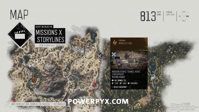 往日不再 (Days Gone) 全NERO檢查哨位置與開啟方法