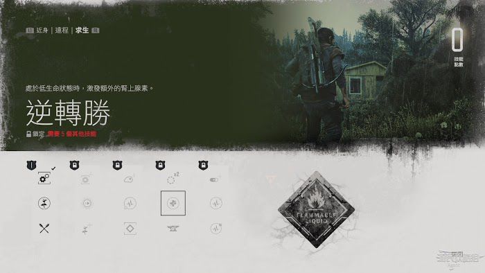 往日不再 (Days Gone) 求生技能與效果分享