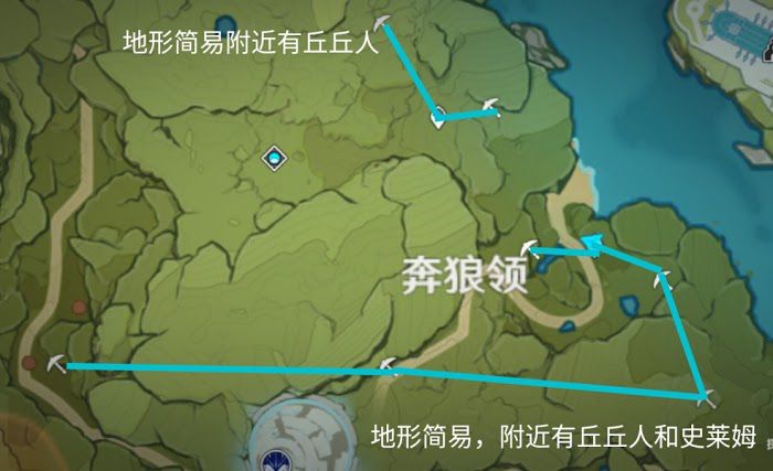 原神 (Genshin Impact) 1.5版本礦石高效採集路線