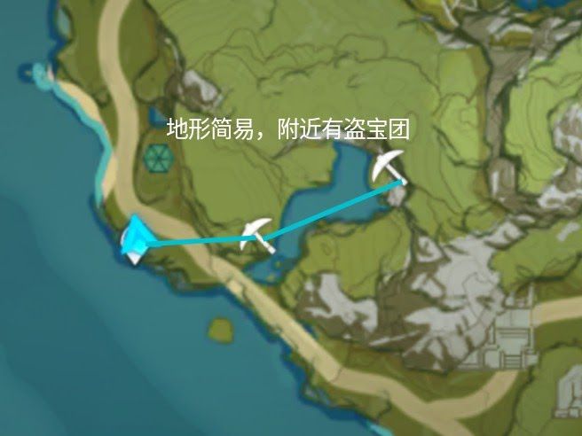 原神 (Genshin Impact) 1.5版本礦石高效採集路線