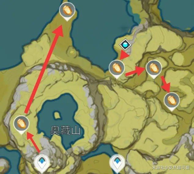 原神 (Genshin Impact) 石珀作用與快速採集路線介紹
