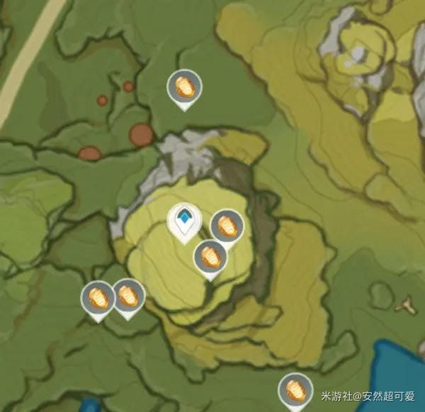 原神 (Genshin Impact) 石珀作用與快速採集路線介紹