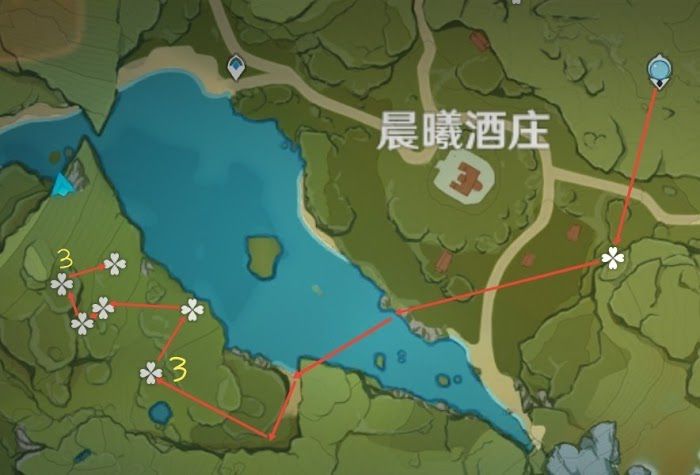 原神 (Genshin Impact) 蒲公英籽快速採集攻略
